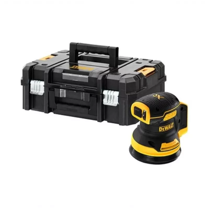 DeWALT DCW210NT-XJ nešiojamasis šlifuoklis Atsitiktinis orbitinis šlifuoklis 12000 RPM Juoda, Geltona