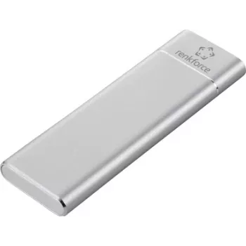 Renkforce RF-HDE-100 M.2 SSD korpusas USB-C® (USB 3.2 Gen 2) 10 GBit/s M.2 PCIe NVMe 2230, 2242, 2260, 2280 RF-6058280