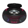 Nešiojamas CD grotuvas Denver TCL-212BT PINK juodas, rožinis