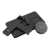 Fiksuotas MagPowerstation 3-in-1 belaidis įkrovimo stovas su MagSafe laikikliu | FIXMPOS-BK | Juodas