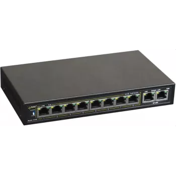 Tinklo jungiklis PULSAR S108 Fast Ethernet su PoE