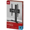 One For All Base TV Holder SOLID stovas televizoriui – tinka 32–65 colių LCD/LED/Plasma/OLED/QLED televizoriams – pasukamas (90°), pakreipiamas (15°) – reguliuojamas aukštis – VESA 60