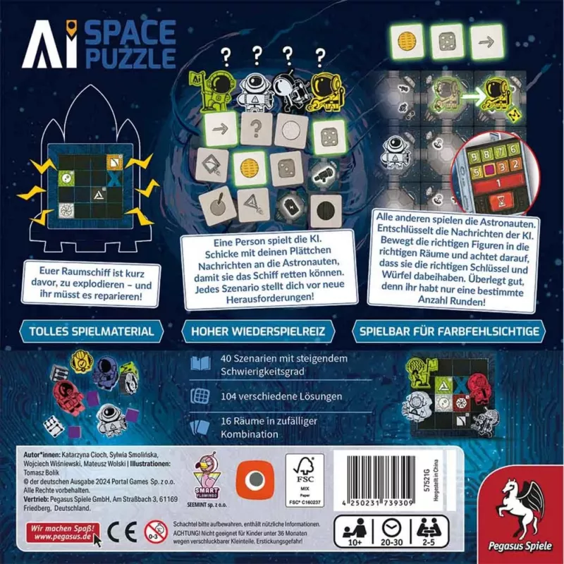 A.I. Space Puzzle – Stalo žaidimas
