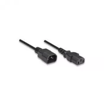 Manhattan maitinimo laidas, IEC C14 – C13, 1,8 m, liejinis (301152)