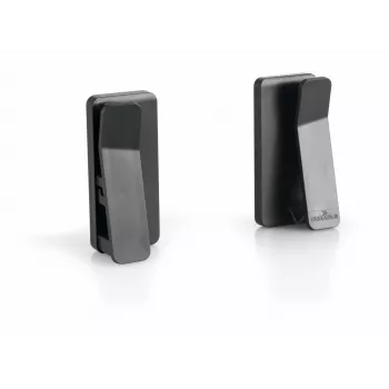Sieninis planšetės laikiklis Durable VISIOCLIP juodas