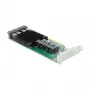 Vidinė Mini-SAS adapterio plokštė DeLOCK 90504