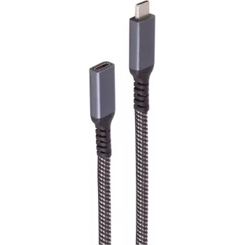 shiverpeaks ®-BASIC-S--USB-C ilginamasis laidas, 3.2, PD, tekstilinis, 0,5 m (BS14-74003)