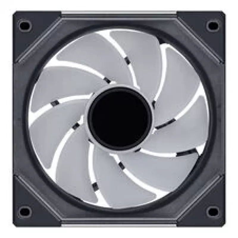 LIAN LI UNI FAN SL-INF 120 ARGB Reverse Blade 3 rinkinys - Juoda