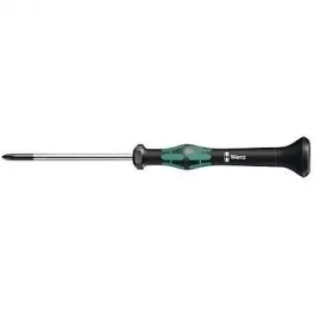 Wera 2050 PH 1 Phillips atsuktuvas elektronikai ir precizinei mechanikai, ašmenų ilgis 60 mm (05118023001)
