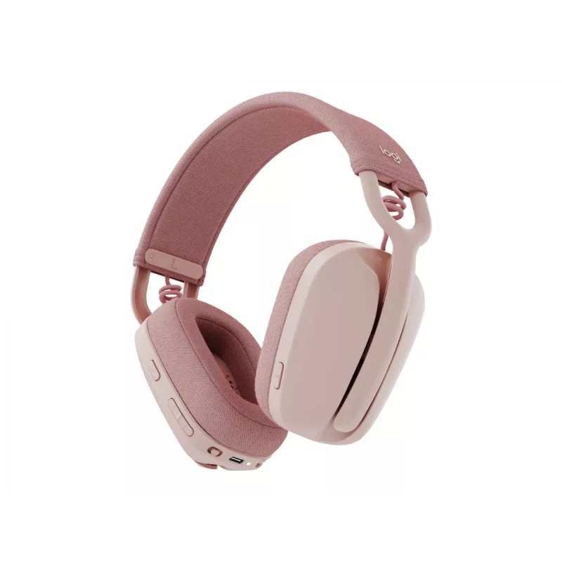 Ausinės ZONE VIBE 100/ROŽINĖ 981-001224 LOGITECH