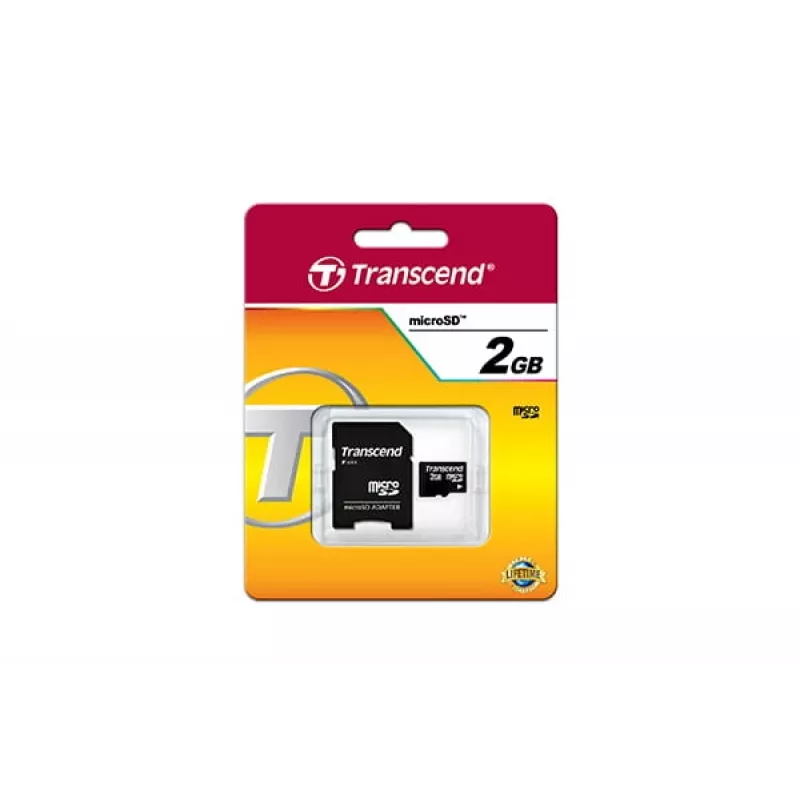 „Transcend“ 2 GB MicroSD atminties kortelė TS2GUSD
