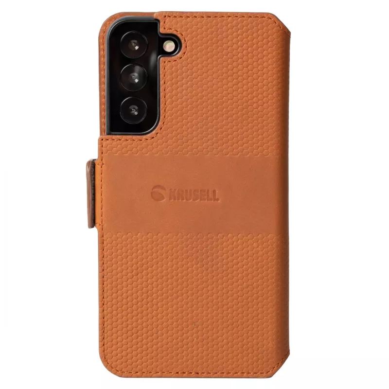 Krusell Folio dėklas Samsung Galaxy S22+ 16,8 cm Ruda