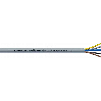Lapp OLFLEX CLASSIC 100 3G0,75 PVC apvalkalo kabelis su spalvotais laidais 00100224/50 Signal Cable (00100224/50)