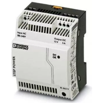 Phoenix Contact STEP-PS/ 1AC/12DC/5 maitinimo šaltinis 100-240 V AC / 12 V DC 5 A