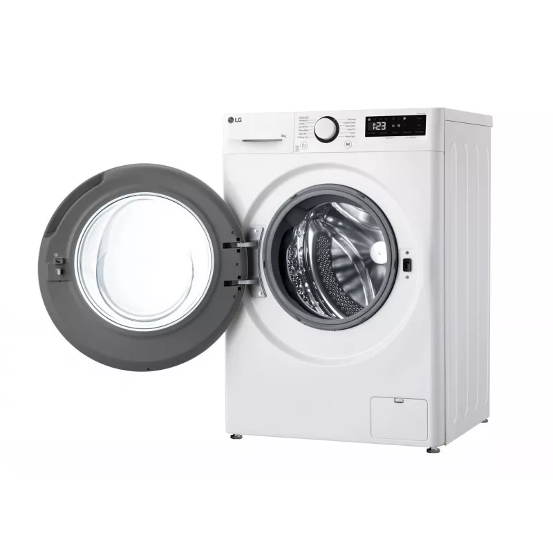 LG F2WR508SWW Skalbimo mašina, priekinis pakrovimas, 8 kg, 1200 aps./min., garo funkcija