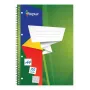 Sąsiuvinis su spirale Forpus, A4/70, languotas, minkšti viršeliai 0722-003