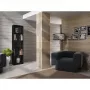 Topeshop R40 CZERŃ biuro knygų spinta