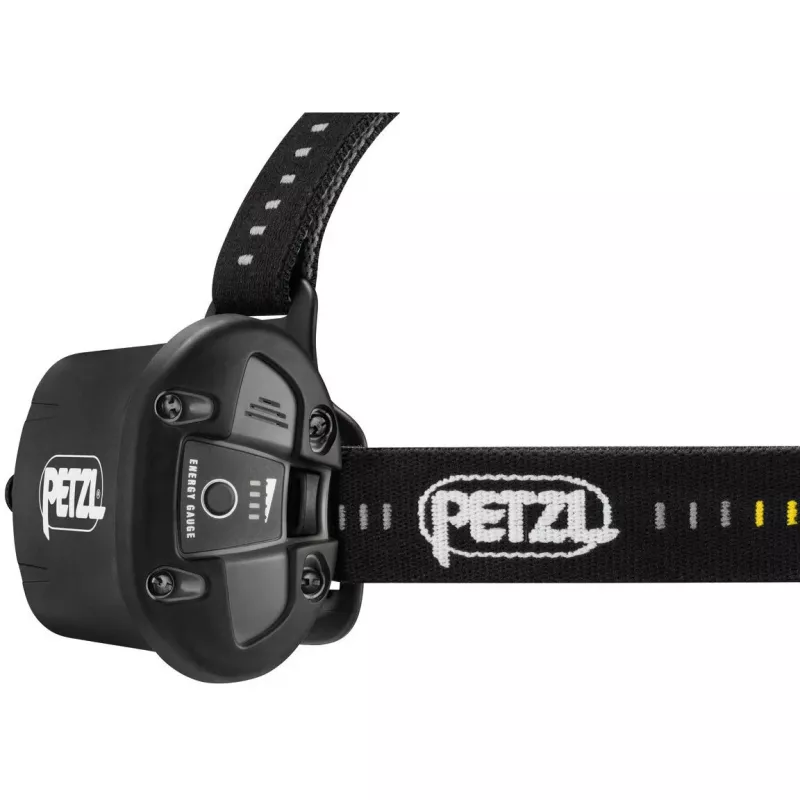 Priekinė lemputė Petzl Duo S Juoda Geltona