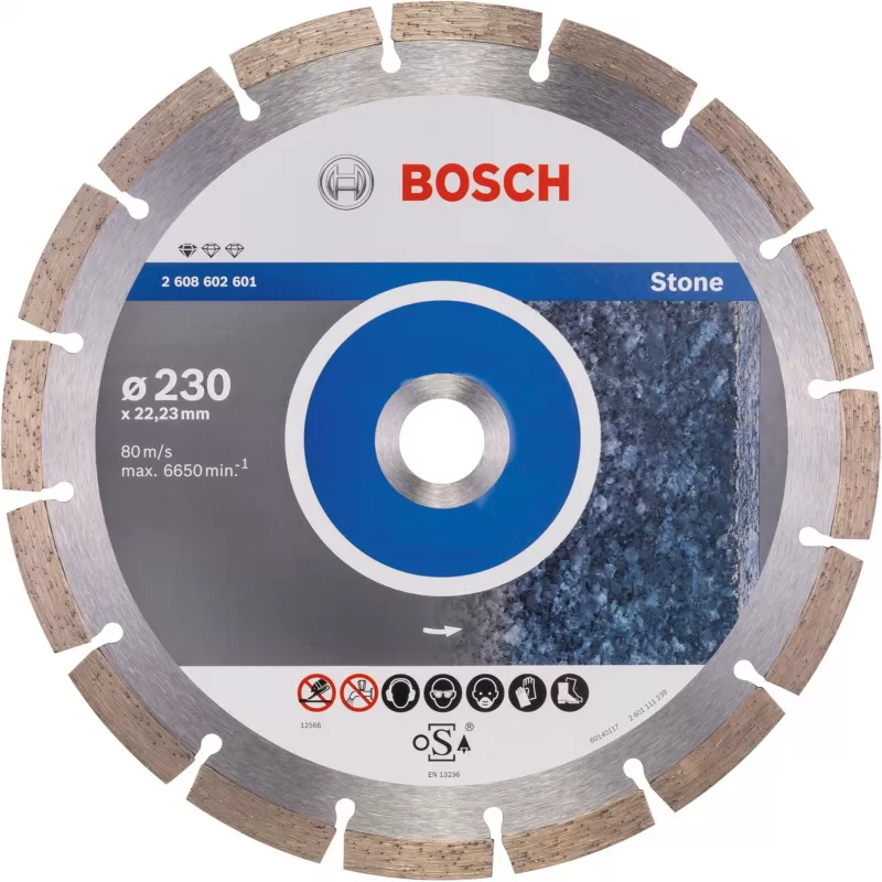 BOSCH pjovimo diskas 230x22 mm SEG akmeniui