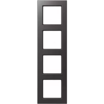 JUNG Frame 4-ių grupių nedūžtantis rėmelis horizontalioms ir vertikalioms kombinacijoms A5584BFANM