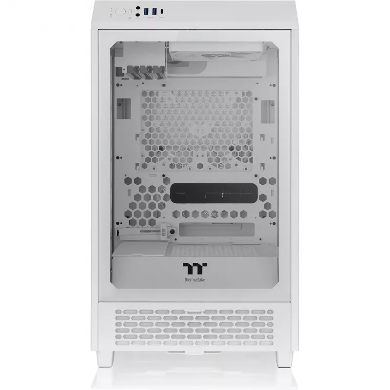 Thermaltake The Tower 200 Micro-Tower Mini-ITX korpusas su vitrina balta