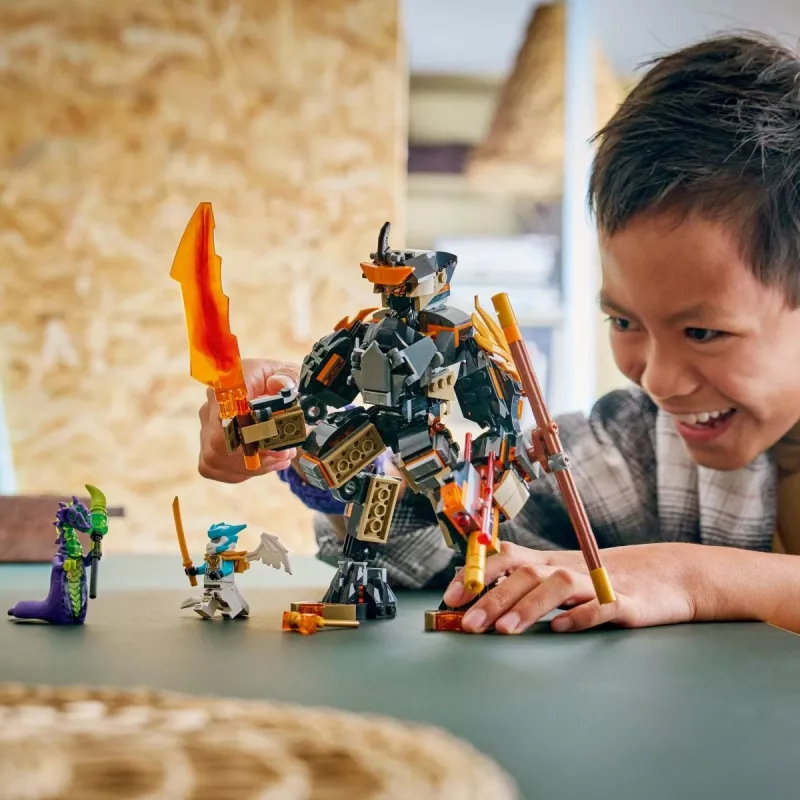 LEGO NINJAGO 71854 Kole misijų mechas ir drakonas Zane