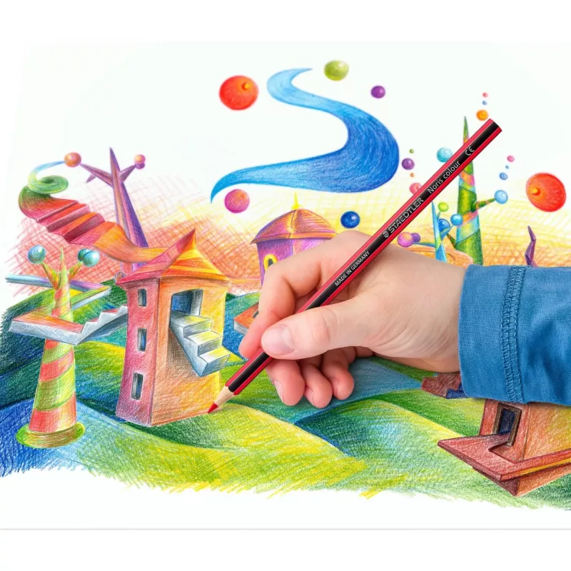 Spalvoti pieštukai Staedtler Noris colour 185 Multicolour 24 vnt.