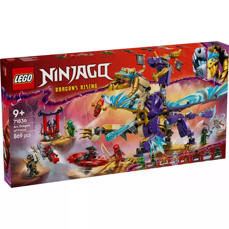 LEGO NINJAGO 71836 Arkos dėmesio drakonas