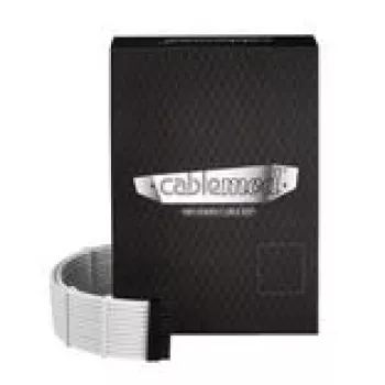 CableMod C-Series Pro ModMesh kabelių rinkinys Corsair RMi, RMx ir RM maitinimo šaltiniams – balta