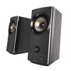 Kolonėlės CREATIVE T60 2.0 kompaktiniai Hi-Fi staliniai garsiakalbiai su aiškiu dialogu ir erdviniu garsu Sound Blaster, SmartComms Kit, USB-C garso ir mikrofono bei ausinių prievadais B
