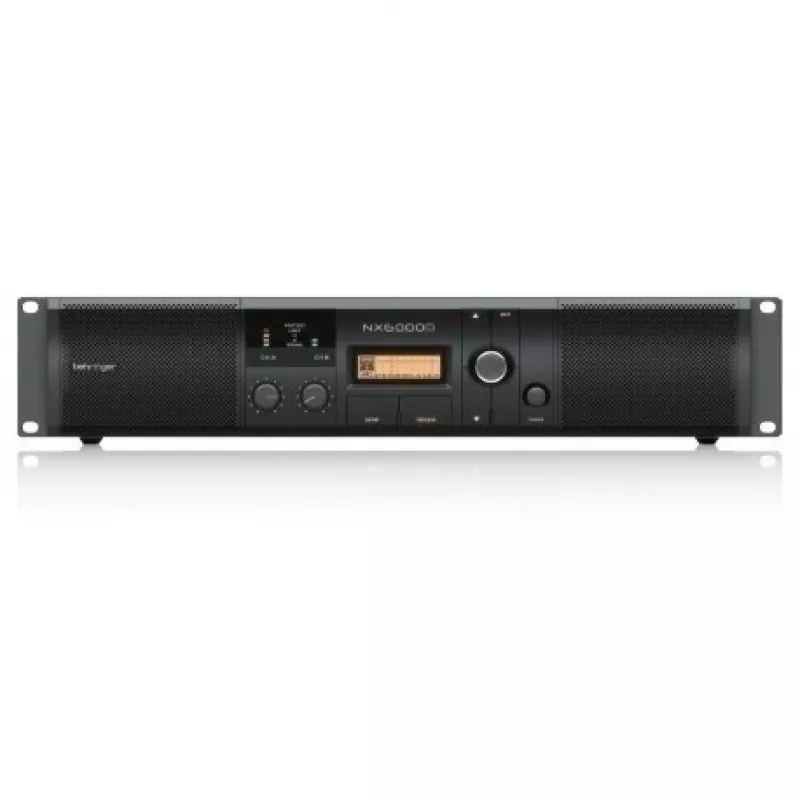 Behringer NX6000D garso stiprintuvas 2.0 kanalų Namai Juoda