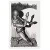 Mechaninių pieštukų rinkinys Faber-Castell 167154 – 6 vnt., juodas plastikinis korpusas, juodas grafitas