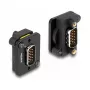 DeLOCK D tipo modulis VGA kištukas-kištukas juodas 31 mm x 25 mm x 16 mm