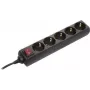 Ilgintuvas AS Schwabe 35012 – Schuko lizdai, juodas, 1 vnt.