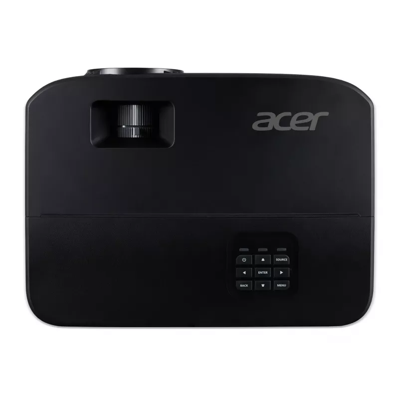 Projektorius Acer X1229HP – DLP, XGA (1024x768), 4800 ANSI liumenų, 210 W lempa, juodas, 2,4 kg