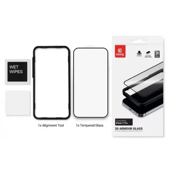 Montavimo rėmelis grūdinto stiklo apsaugai iPhone 17 Pro — Crong