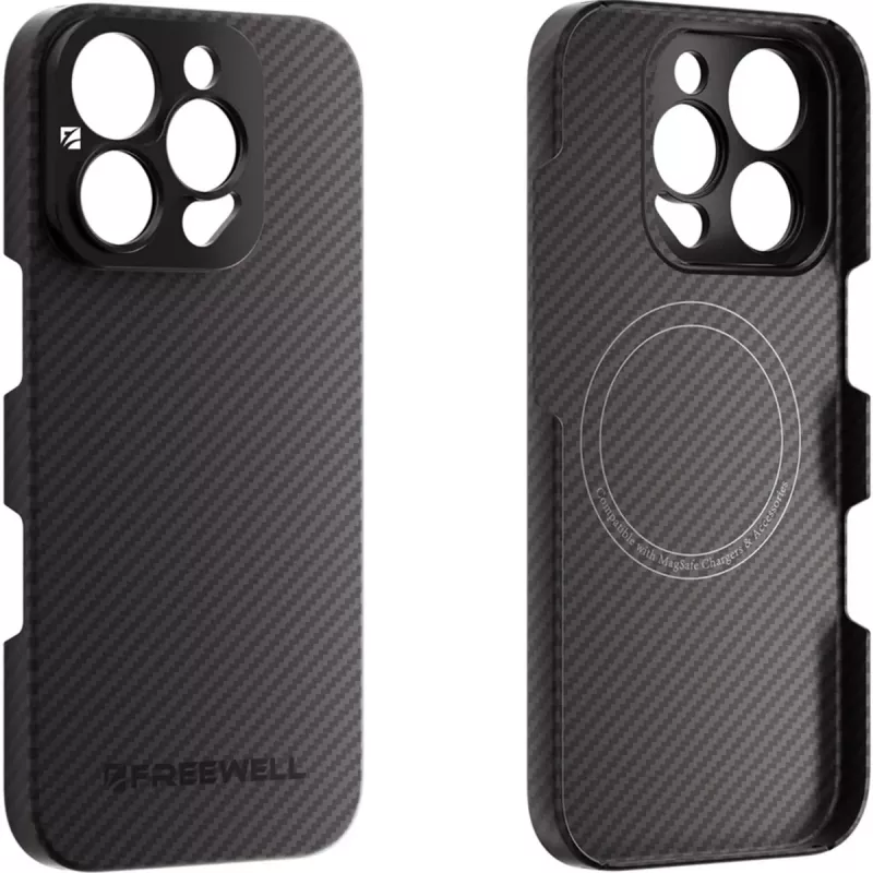 Apsauginis Freewell dėklas iPhone 16 Pro Max su integruotu 17 mm objektyvo laikikliu