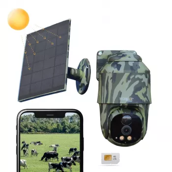 Technaxx 4G PT Dome TX-290 su saulės baterija