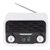 Nešiojamas radijas Adler AD 1185 – FM, Bluetooth 4.0, MP3, SD kortelė, AUX, 1800 mAh baterija, LCD ekranas, mikro-USB įkrovimas