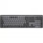 Logitech Master Series MX Mechanical - klaviatūra - su apšvietimu - belaidė - Bluetooth LE - QWERTY - nordiška (danų/suomių/norvegų/švedų)