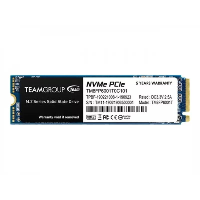 SSD diskas Team Group 1 TB M.2 PCI Express 3.0 NVMe MP33