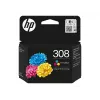 Original HP 308 trispalvė kasetė (cian, magenta, geltona) – standartinė talpa