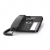 DECT telefono laidinis ragelis Gigaset DESK 800A, 200 kontaktų telefonų knyga, juoda