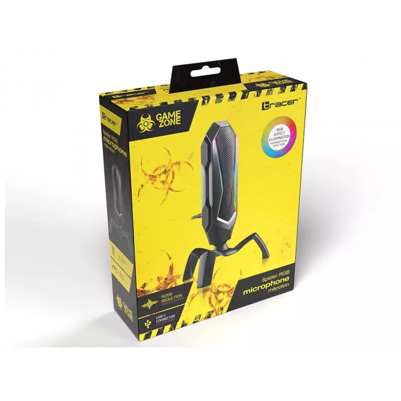 Mikrofonas PC Tracer Spider RGB TRAMIC46853