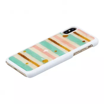 Dėklas išmaniesiems telefonams iKins iPhone XS / iPhone XS Max — pop mint juoda