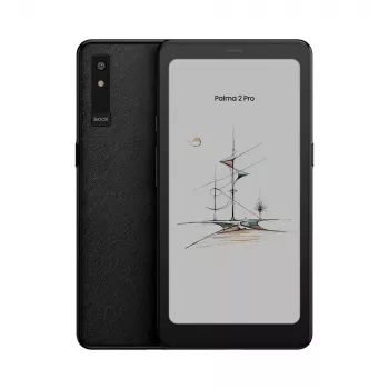 E-Skaitytuvas Onyx BOOX Palma 2 Pro — 6,13 colio 824×1648, 8GB RAM, 128GB, Android 15, pirštų atspaudų skaitytuvas, Wi‑Fi, Bluetooth 5.1, SIM lizdas, 3950 mAh, juodas