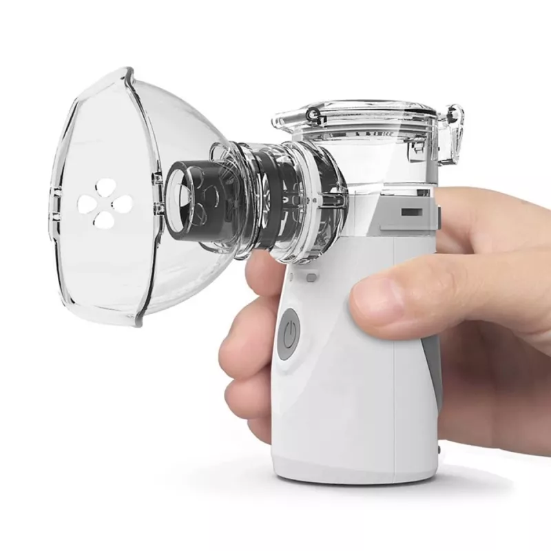 Nešiojamas tinklelinis inhaliatorius ProMedix PR-835 USB purkštuvas su baterija