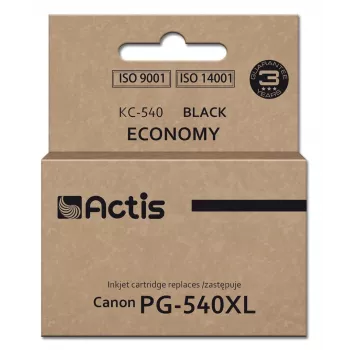 Actis KC-540 rašalo kasetė, pakaitinė Canon PG-540XL, Supreme, juoda, 22 ml