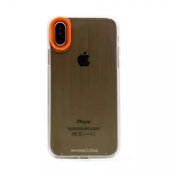 Dėklas telefonui Devia Yonger Series iPhone XS Max 6,5 colio, oranžinis