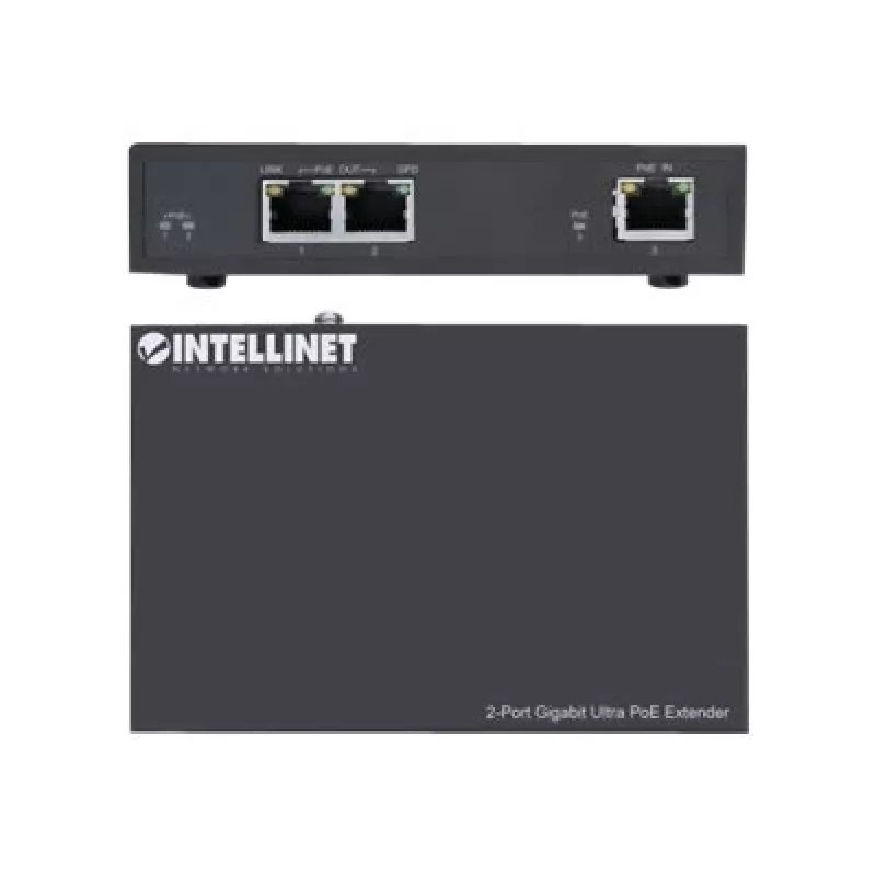 Intellinet 2-Port Gigabit Ultra PoE ilgintuvas